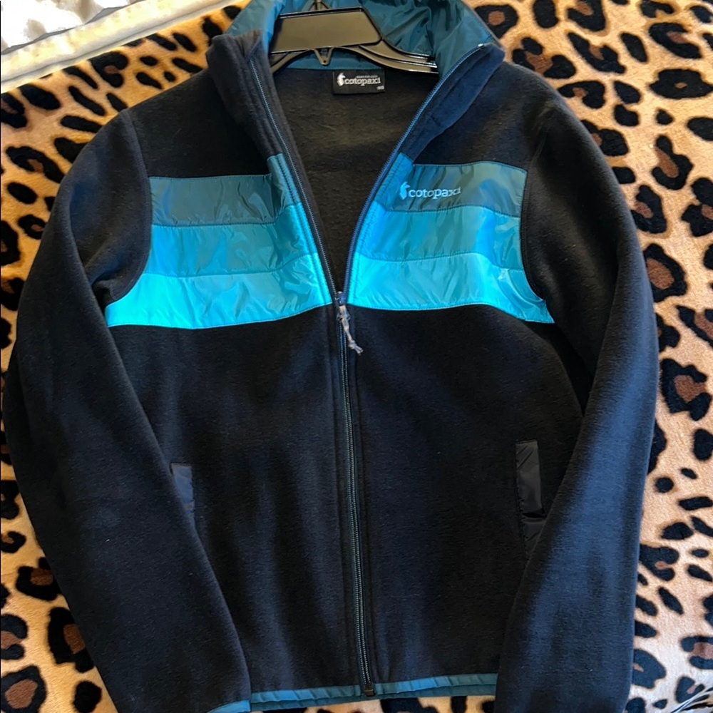 Cotopaxi Black and Blue Jacket